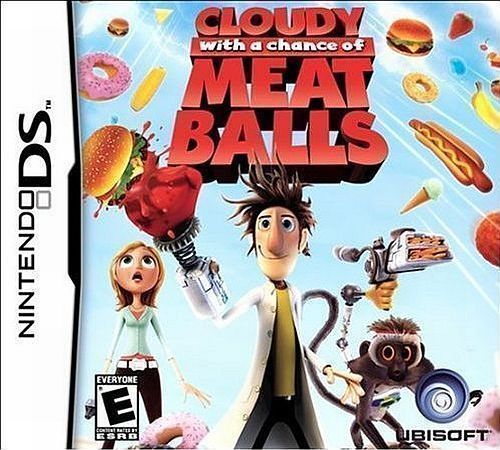 Cloudy With A Chance Of Meatballs (US) (USA) Game Cover